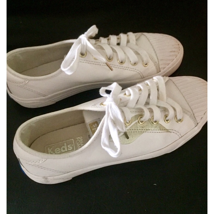 sepatu keds wanita leather
