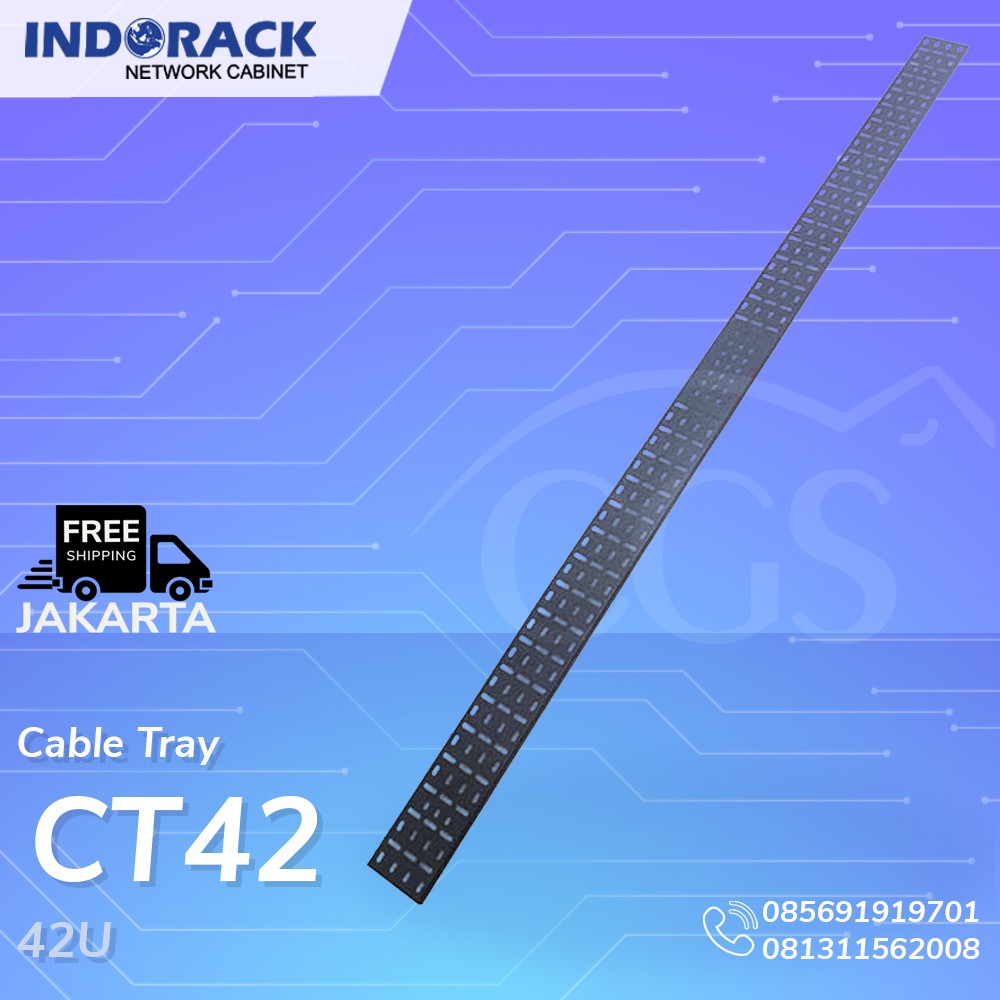 CT42 - Cable Tray 42U - INDORACK