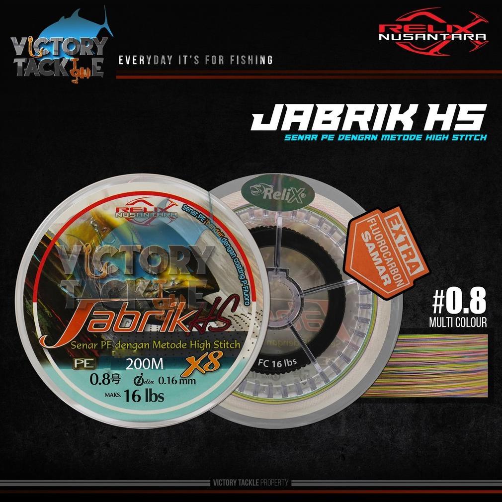 Pe Jabrik Hs X8 0.6-0.8-1.0-1.5 200-300M Relix Nusantara