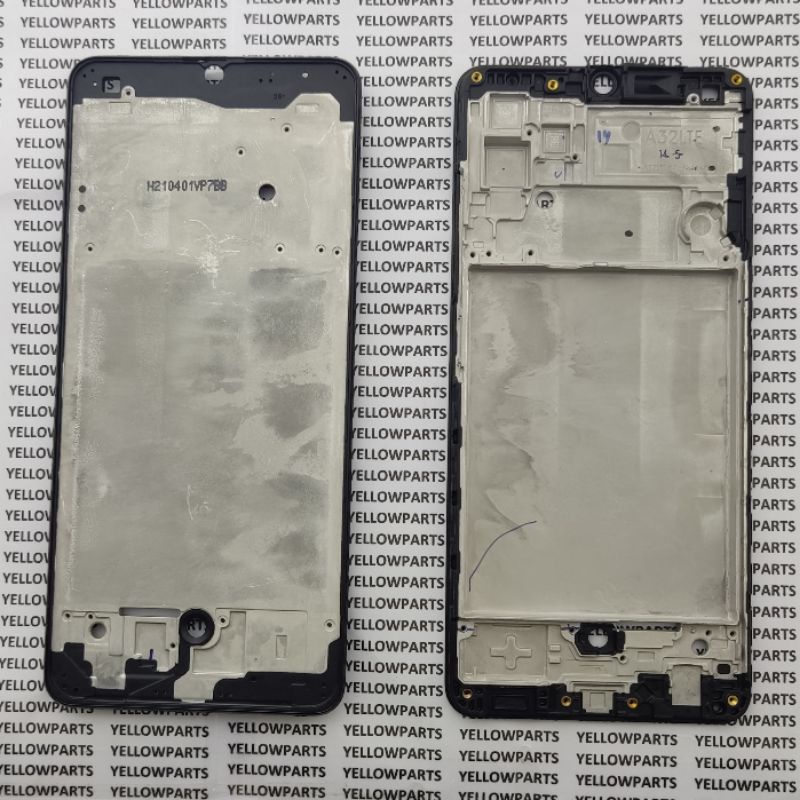 FRAME BEZZEL TULANG TENGAH DUDUKAN LCD SAMSUNG GALAXY A32 4G A325 ORIGINAL