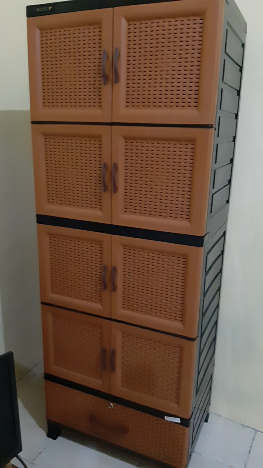 Lemari Plastik Napolly Susun 4 - Laci 1 (khusus Semarang)