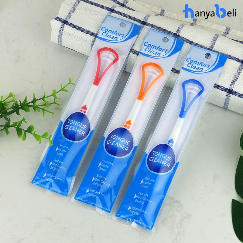 Pembersih Lidah Mulut Sikat Lidah Tongue Cleaner Tongue Scraper