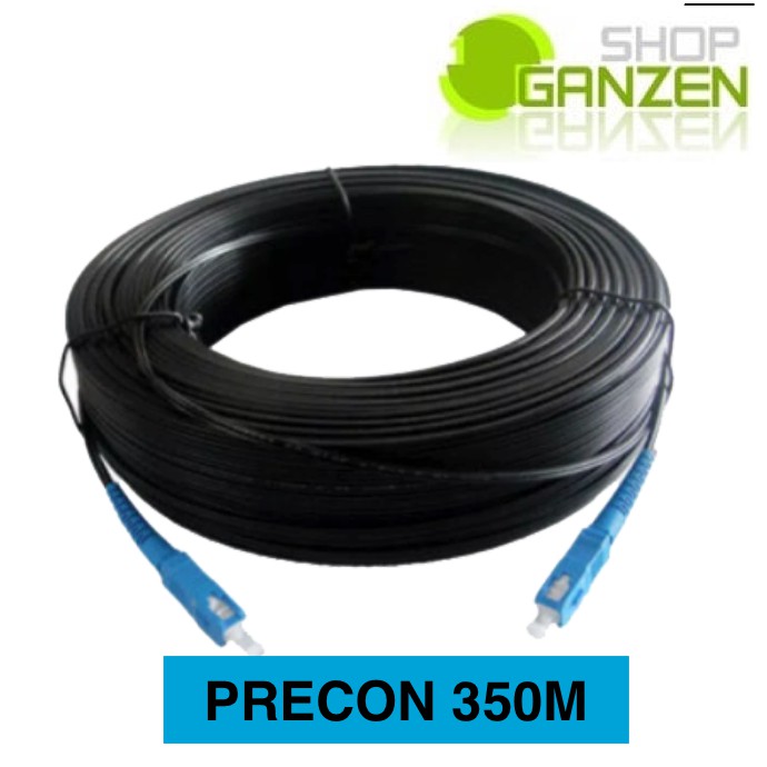 Precon 1 core 350 meter Dropcore Kabel Fiber Optik Konektor SC UPC