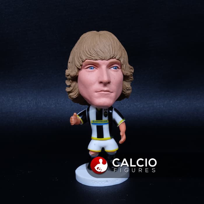 JUVENTUS - Pavel Nedved | Soccerwe Kodoto Miniatur Action Figure Bola  ER-1020