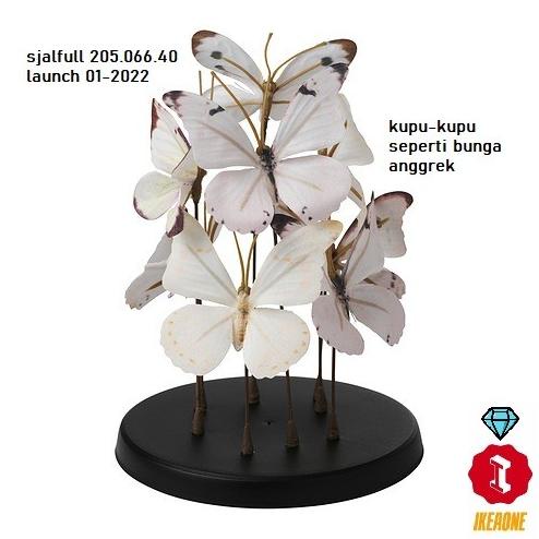 Dekorasi Meja Pajangan Utk Meja Bentuk Kupu Kupu Tanpa Kubah Kaca TerlarisR24A