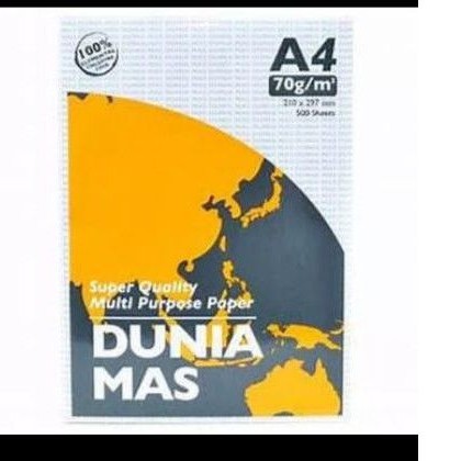 

Kertas Dunia Mas A4 70gr