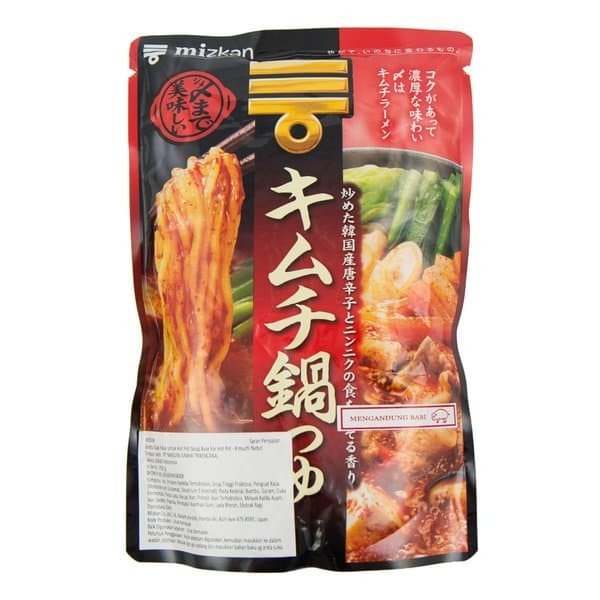 

Bumbu Mizkan Kimuchi Nabe Straight Type Hotpot Soup Base 750 mL
