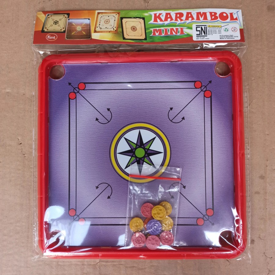 MINI KARAMBOL INTERESTING GAME - MAINAN EDUKASI ANAK-ANAK TK SD PAUD