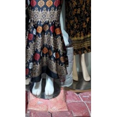 ❆ COUPLE BATIK / ROK PLISKET / ROK LILIT / ROK DUYUNG MOTIF SONGKET TORAJA HITAM ▲