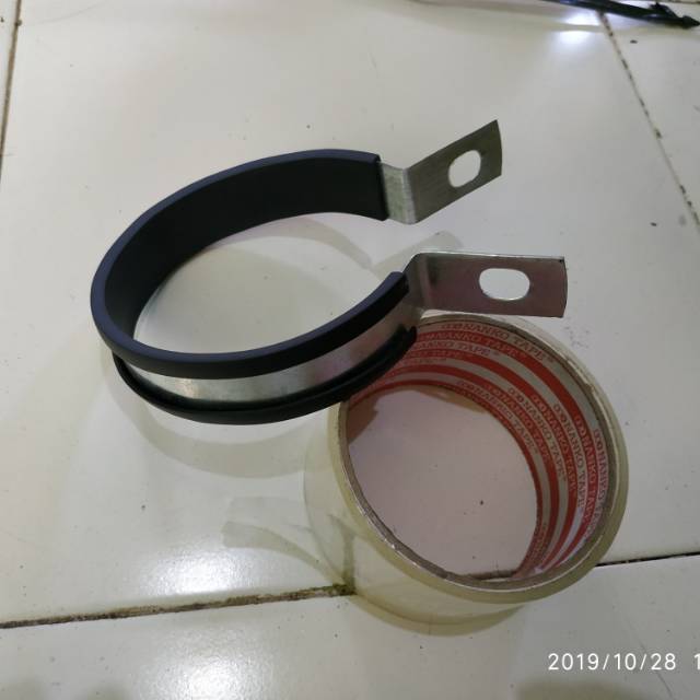 Klem pengait knalpot racing klem knalpot