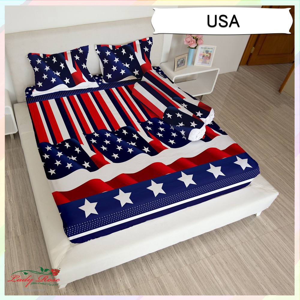 Sprei B2 Lady Rose Usa 160x200