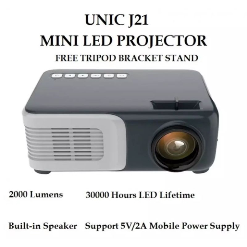 unic j21 | Proyektor | Infocus 2.000 lumens