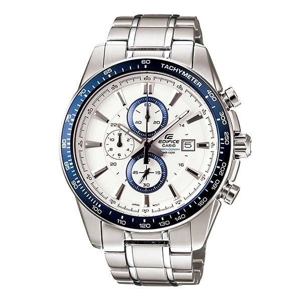 Jam Tangan Pria Chronograph Casio Edifice Original EF-547D-7A2 Origina