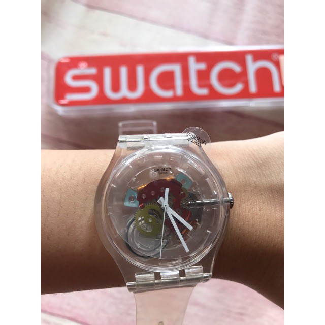 

New!!! Swatch ORI transparan bening Berkelas