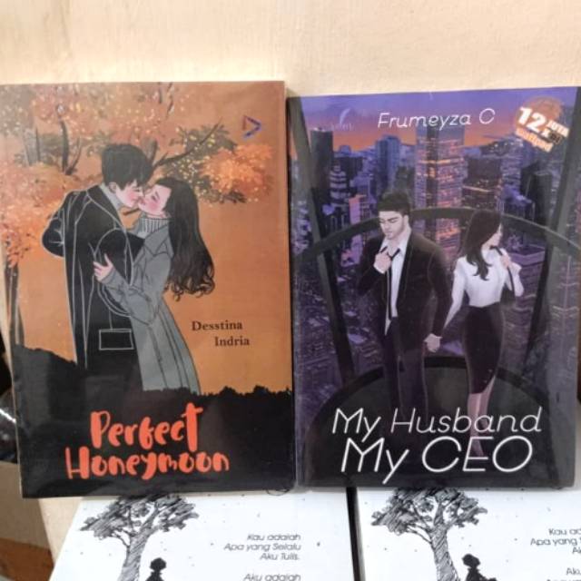 1 PAKET 2 NOVEL WATTPAD KERTAS BOOKPAPER