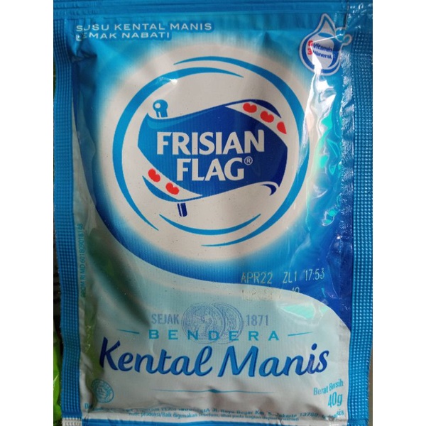 

Susu Frisian Flag Kental Manis sachet 40gr