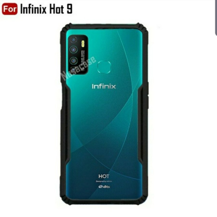 INFINIX HOT 9 NOTE 7 LITE NOTE 8 NOTE 7  Hard Case Fusion Shockproof Clear Armor Bumper