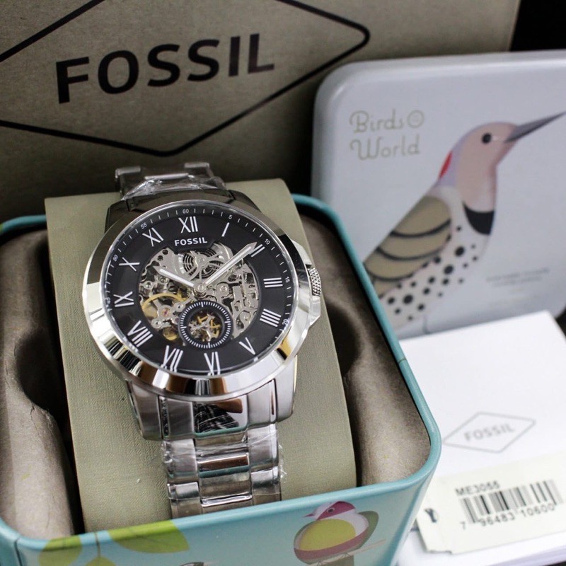 Original 100% Fossil Watch Men Automatic Me3055