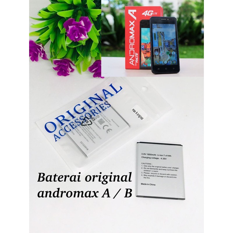 batrrai andromax A max B ORIGINAL CABUTAN HP SMARTFREN