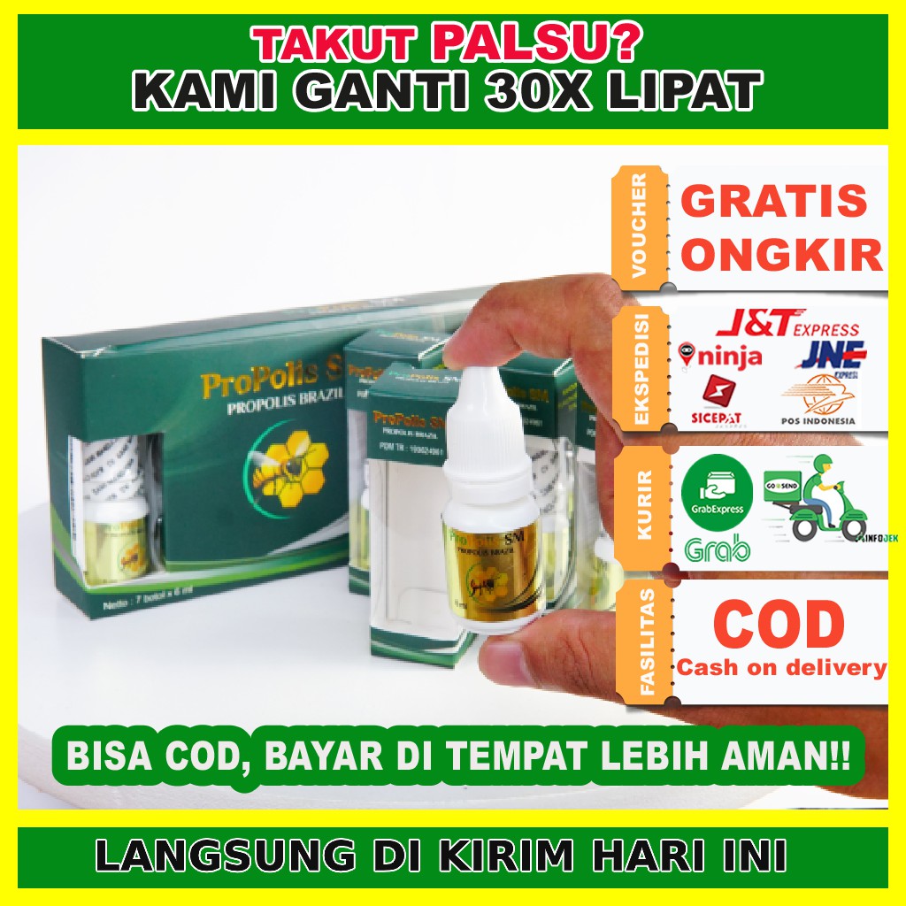Propolis Brazil - Porpolis SM Asli Obat Herbal Multi Khasiat