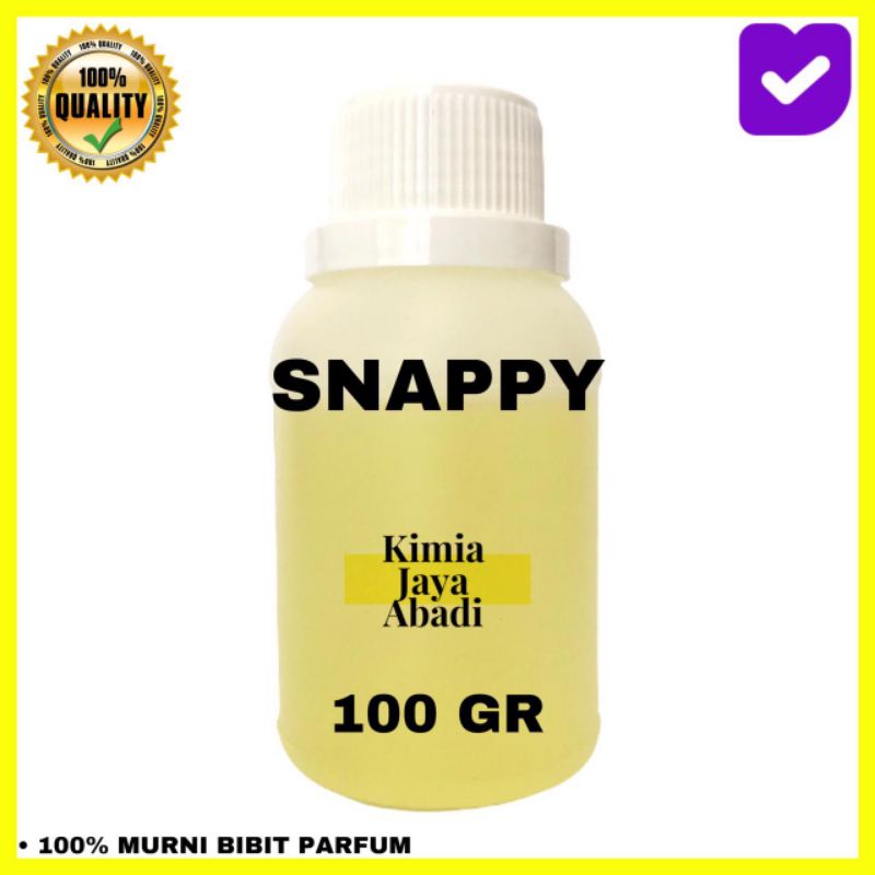 Bibit Parfum Snappy Fragrance Oil 100 Gram ASLI MURNI