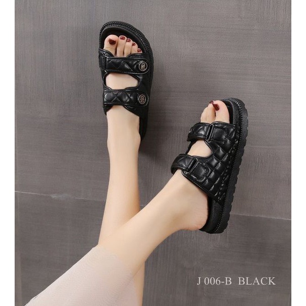 SANDAL SLOP DOUBLE STRAPS WILONA 006-B