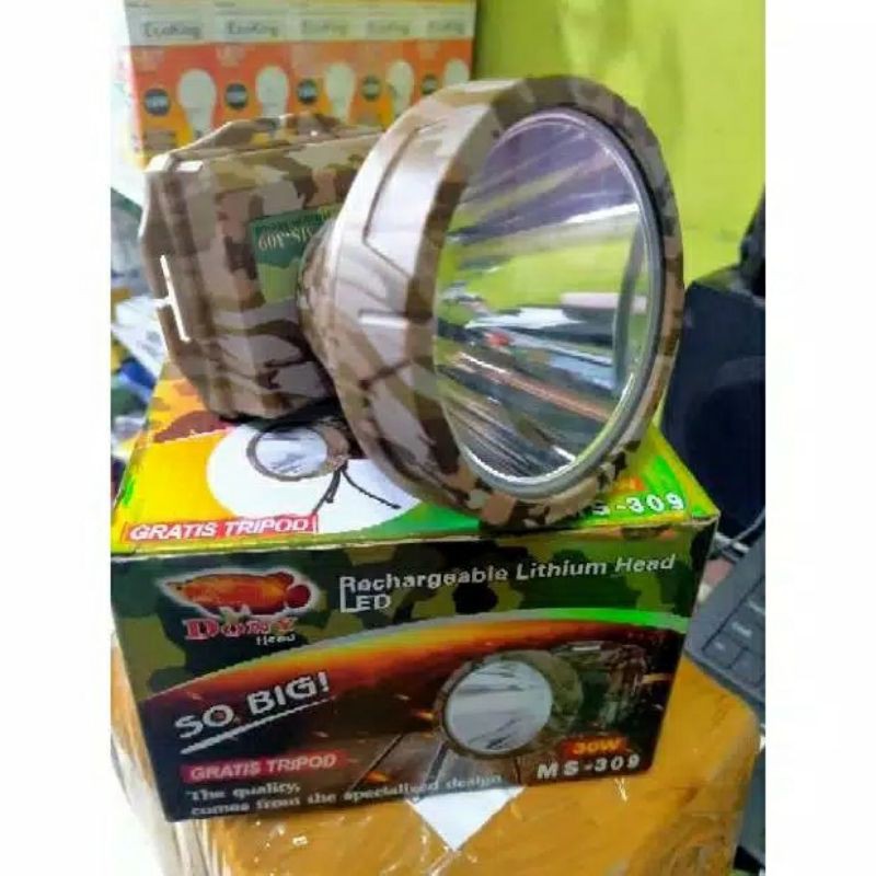 DONY senter kepala DONY MS 309/30 watt /Senter Dony 30Watt SENTER DONY so big