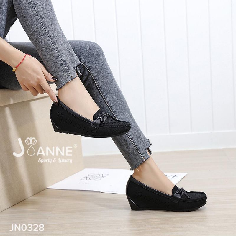 RESTOCK!! JOANNE Sepatu Wedges Shoes Import JN0328 [ORIGINAL BRAND]