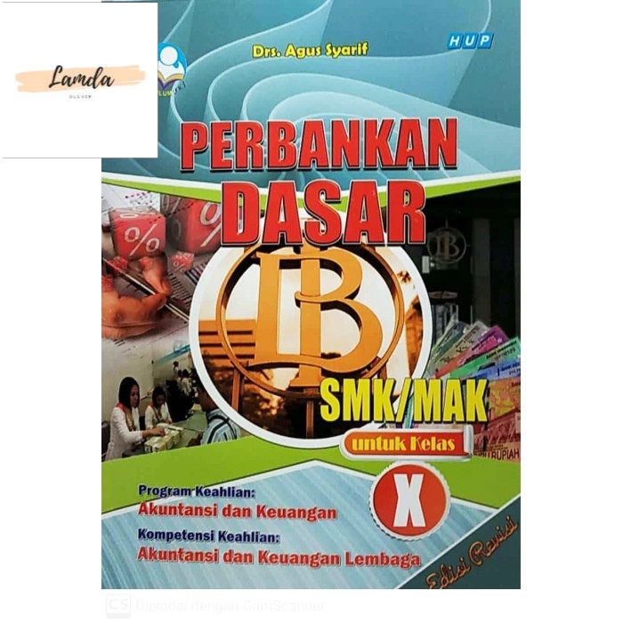 BUKU PAKET PELAJARAN  PERBANKAN DASAR SMK/MAK Kelas 10