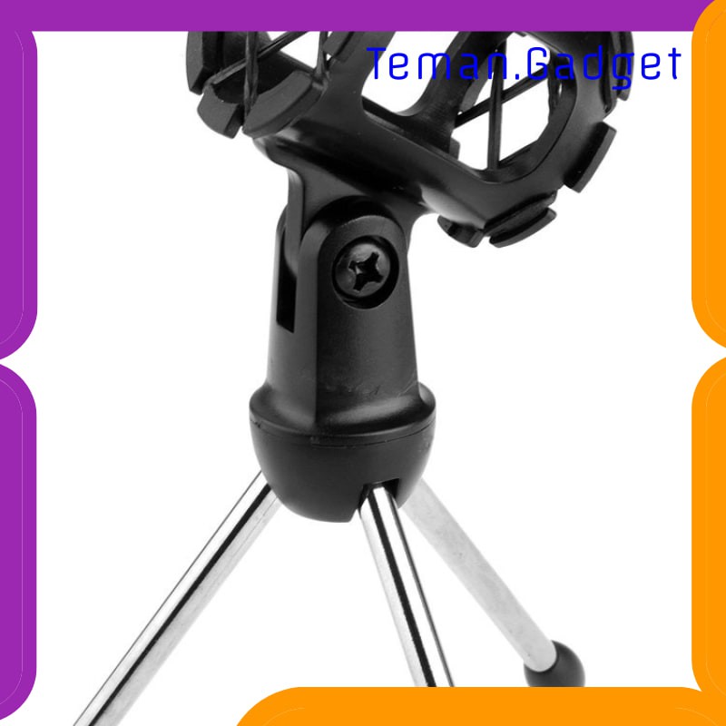 TG-BD080 Zeepin Mini Tripod Stand Mikrofon Universal dengan Pop Filter - PS-05