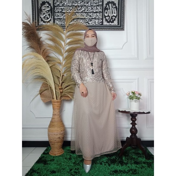 GAMIS PESTA//GAMIS NAIRA TUTU//GAMIS BRUKAT//GAMIS MEWAH//DRESS MURAH//GAMIS TILLE//BY LAROMA