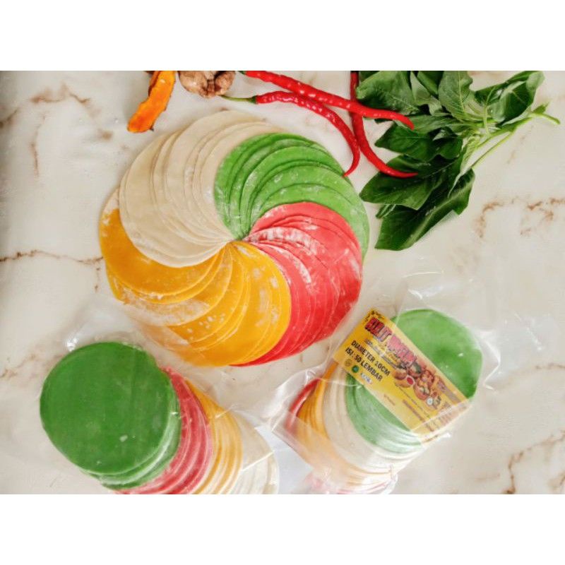 

kulit dimsum rainbow isi 50lbr