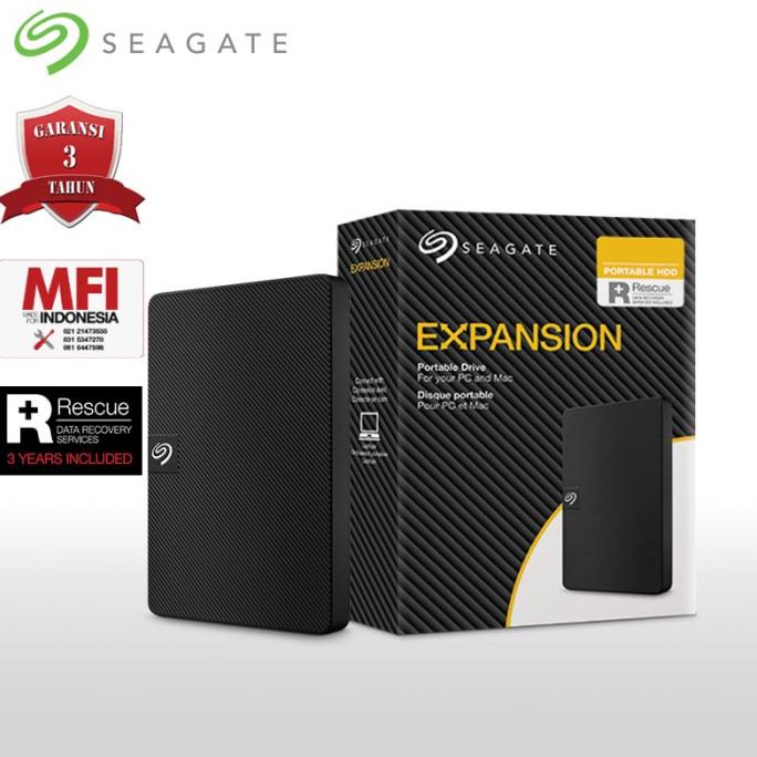 Seagate Expansion Hardisk Eksternal 5Tb - Hitam