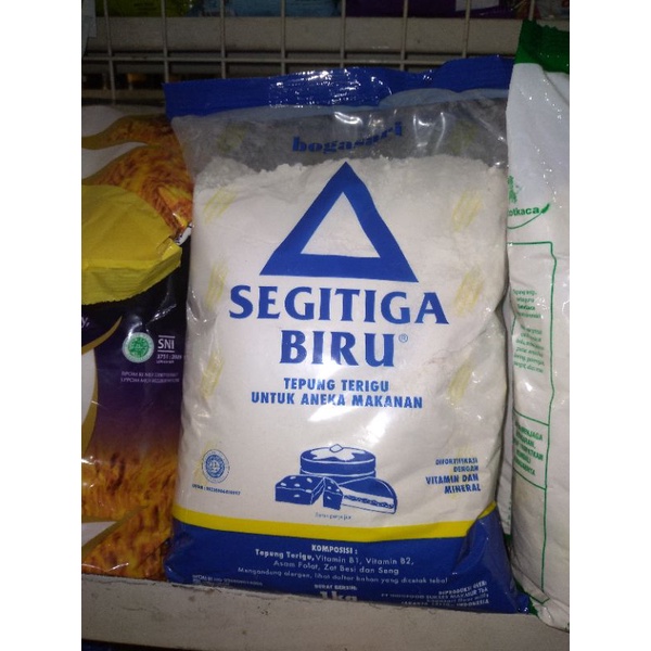 

BOGASARI SEGITIGA BIRU EKONOMIS 1KG, TEPUNG SERBAGUNA