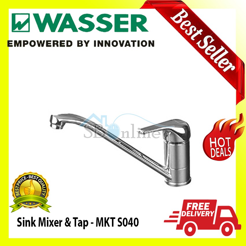 Sink Mixer &amp; Tap by Wasser MKT S040