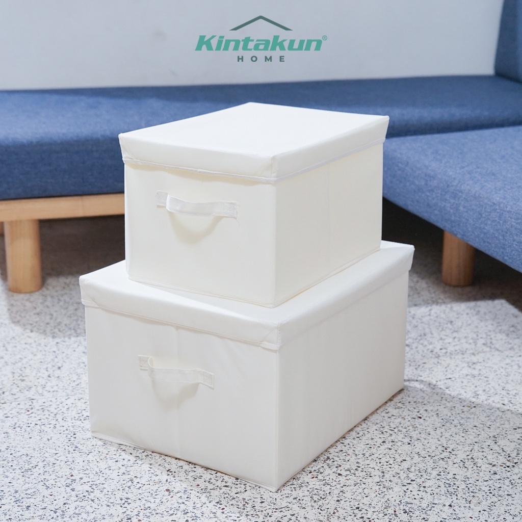 Kintakun Home Kotak Penyimpanan Nata Storage Box Serbaguna dengan Penutup