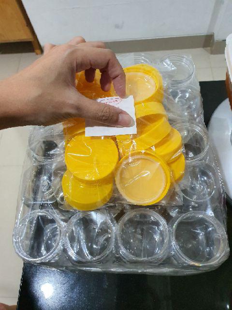 150ml Kotak - Khusus Gosend Grab - Botol Jar Toples 150ml Kotak Botol Sambal Madu Selai Jayastore18