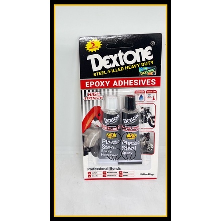 

Lem besi DEXTONE 5 MENIT / 48GRAM EPOXY
