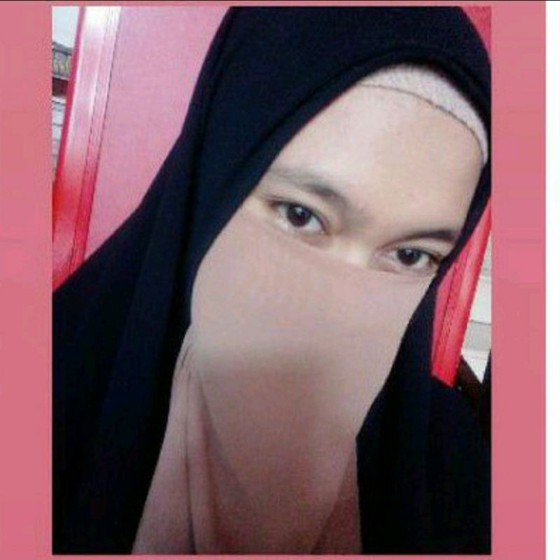 [TERMURAH] Cadar karet shiffon | cadar half niqab | niqab shiffon