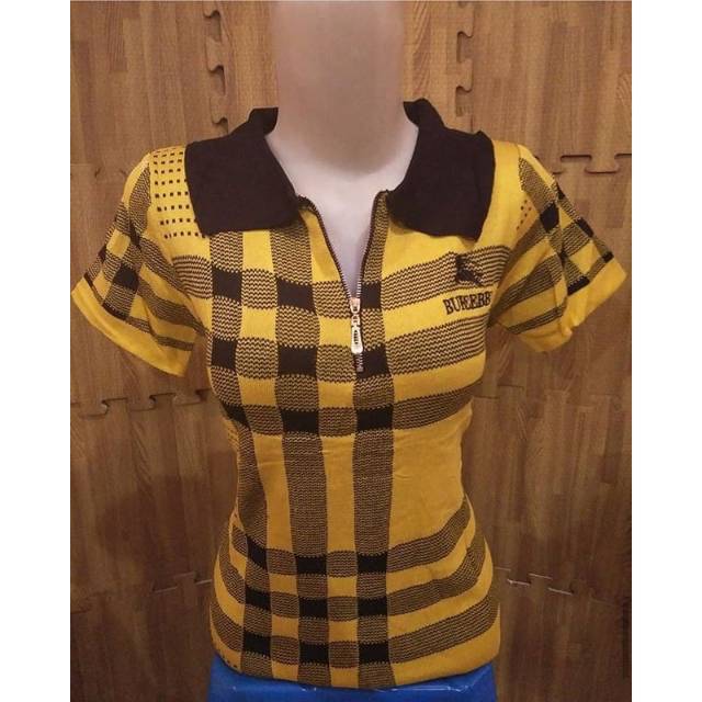 Kaos burberry resleting