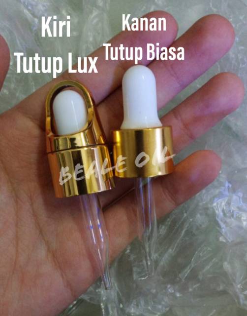 Botol Pipet Kaca Frosted 5ml 10ml 30ml - Botol Kaca Esensial Oil Essential tutup gold lux Botol Serum Pipet Luxury Frosted Botol Kaca Doff Frosted Bening Putih Tutup Luxury Pipet Botol Pipet Kaca Doff Frosted Kaca Putih tutup crown mahkota import grosir