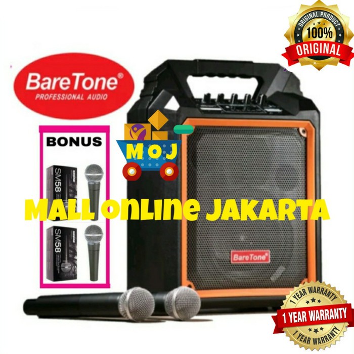 Speaker aktif portable baretone max 06 mx 6 inch max06mx max 06mx