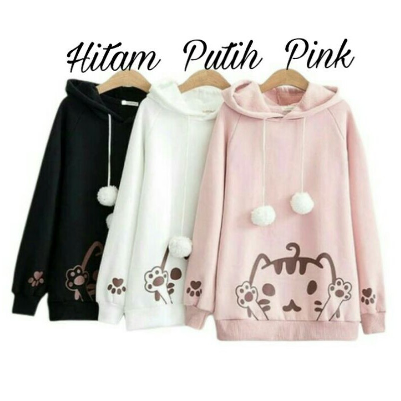 Sweater Hoodie Wanita | Sweater Hoodie Kucing