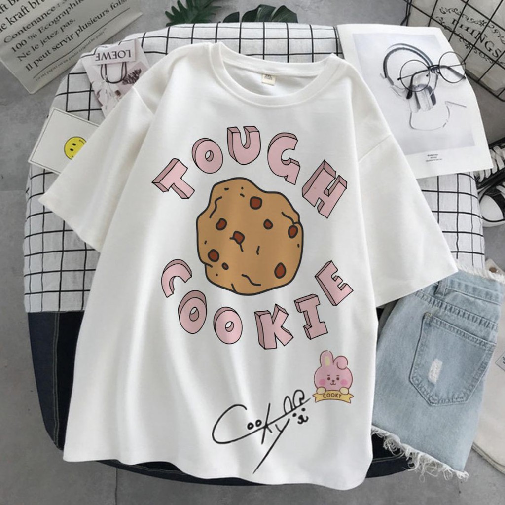 Damai fashion jakarta - ASLI JUMBO baju atasan KAOS JUMBO - big size TOUCH COOKIE - konveksimurah