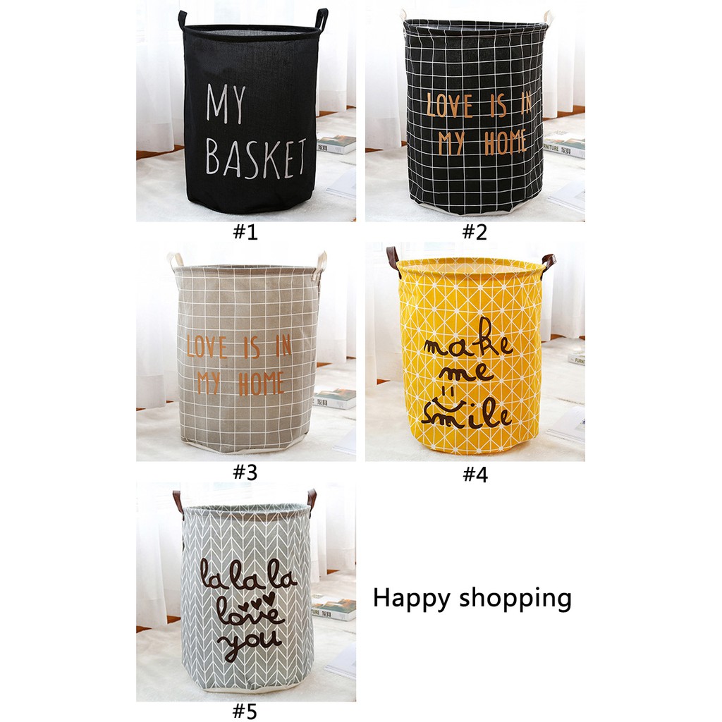 75l Extra Large Waterproof Foldable Dirty Clothes Laundry Basket Storage Box Shopee Indonesia