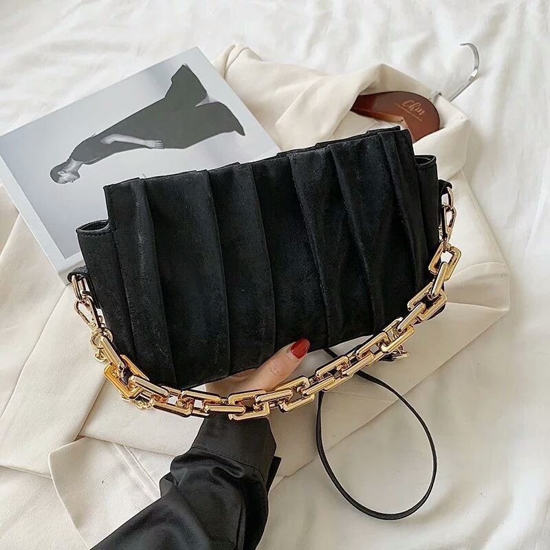 JT3446 Tas Selempang Chain Modis Wanita Cantik Import