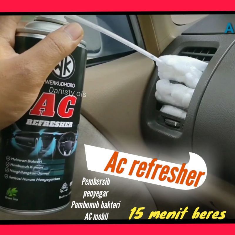 Ac refresher mobil Wk/ pembersih ac rumah /evaporator/penyegar udara/pengharum ac/ac cleaner