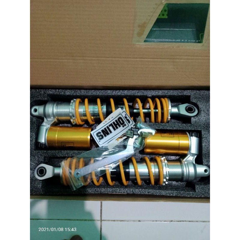 Shockbreaker tabung DBS 611 adjustable tabung berfungsi Nmax Pcx Xmax Aerox / Shock DBS