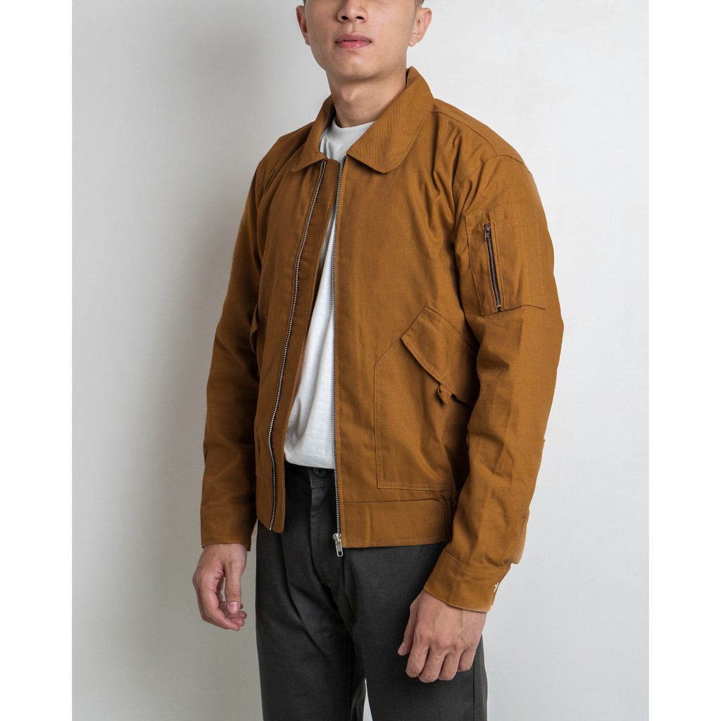 PAD Flight Jacket - Caramel