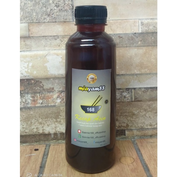 

kecap asin 250 ml buat Bakmie dan mie ayam